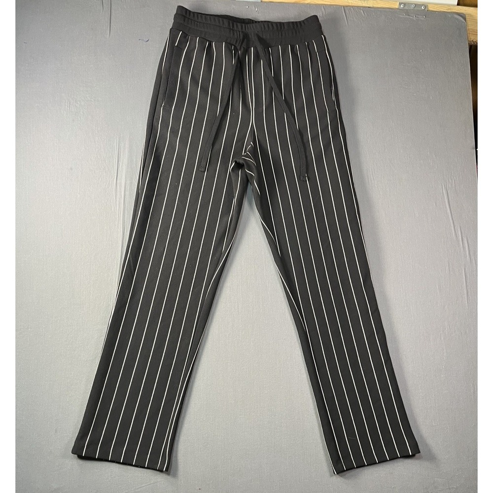 Forever 21 Men Pinstripe Elastic Waist  Size Small